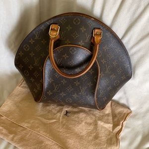 Louis Vuitton Monogram Bowling Bag Ellipse Purse